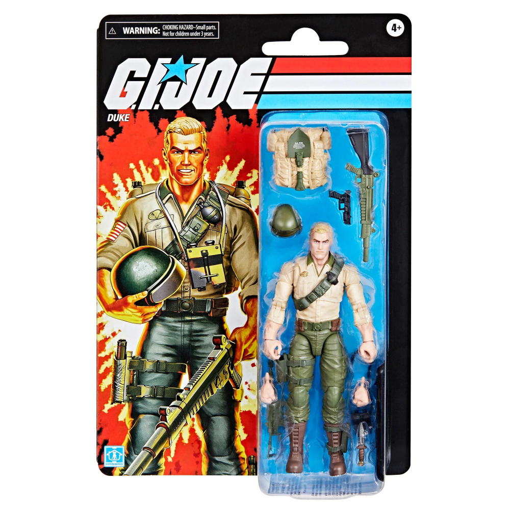 G.I. Joe 6吋 特種部隊系列 Retro復古背卡 Duke 公爵-細節圖7