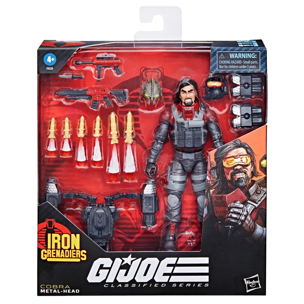 G.I. Joe 6吋 特種部隊系列 Iron Grenadier Metal-Head , 118-細節圖9