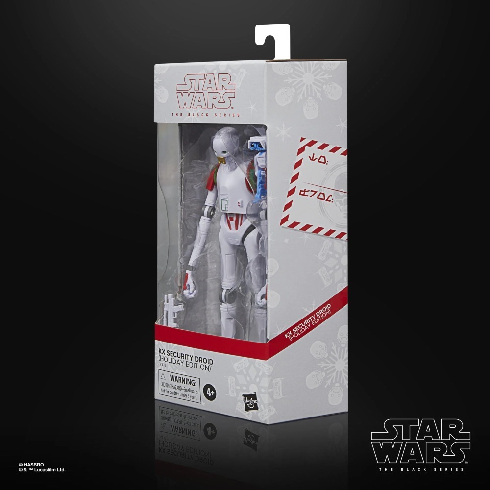 星際大戰 STAR WARS 黑標6吋 節慶限定 KX Security Droid (Holiday Edition)-細節圖3