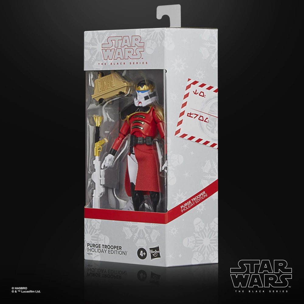 星際大戰 STAR WARS 黑標6吋 節慶限定 Purge Trooper (Holiday Edition)-細節圖3