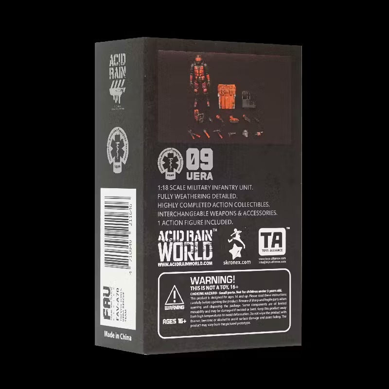 酸雨戰爭 Acid Rain World 3.75吋 FAV-A70 崔弗·瓊斯UERA救援隊 Trevor Jones-細節圖10