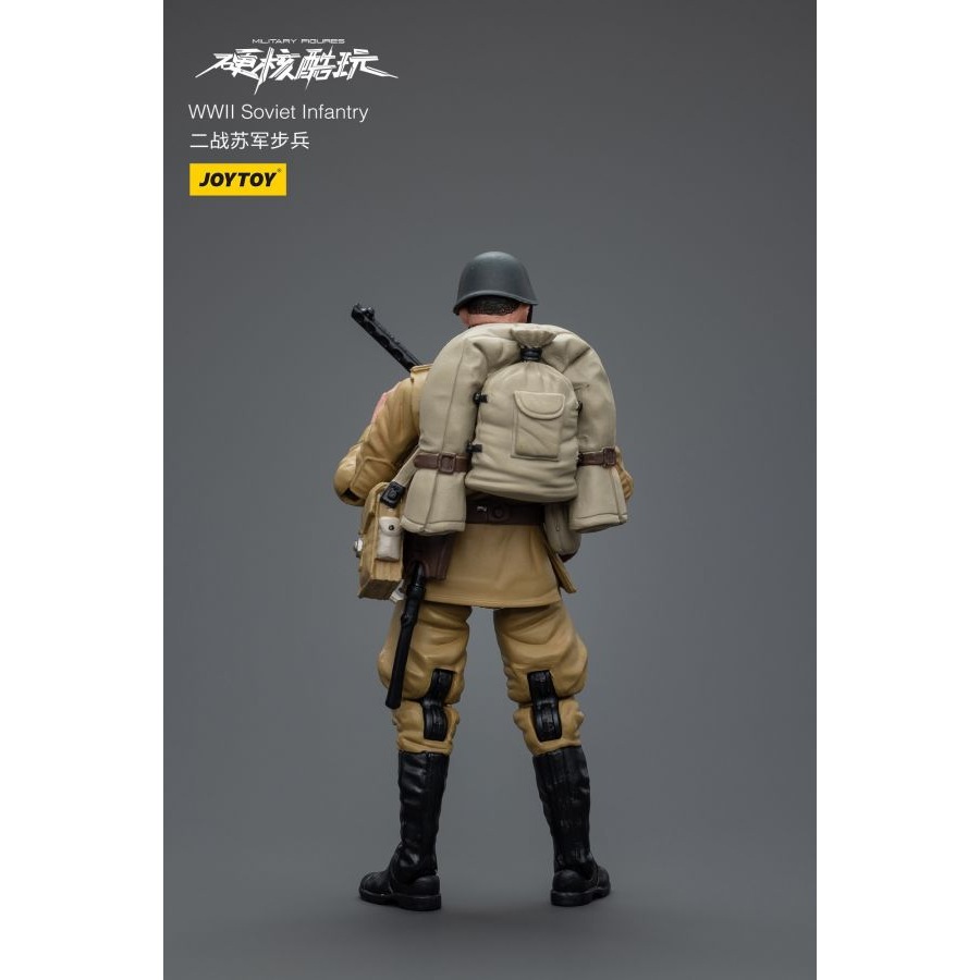 暗源Joy Toy 1/18 二戰 蘇軍步兵 WII Sovient Infantry-細節圖3