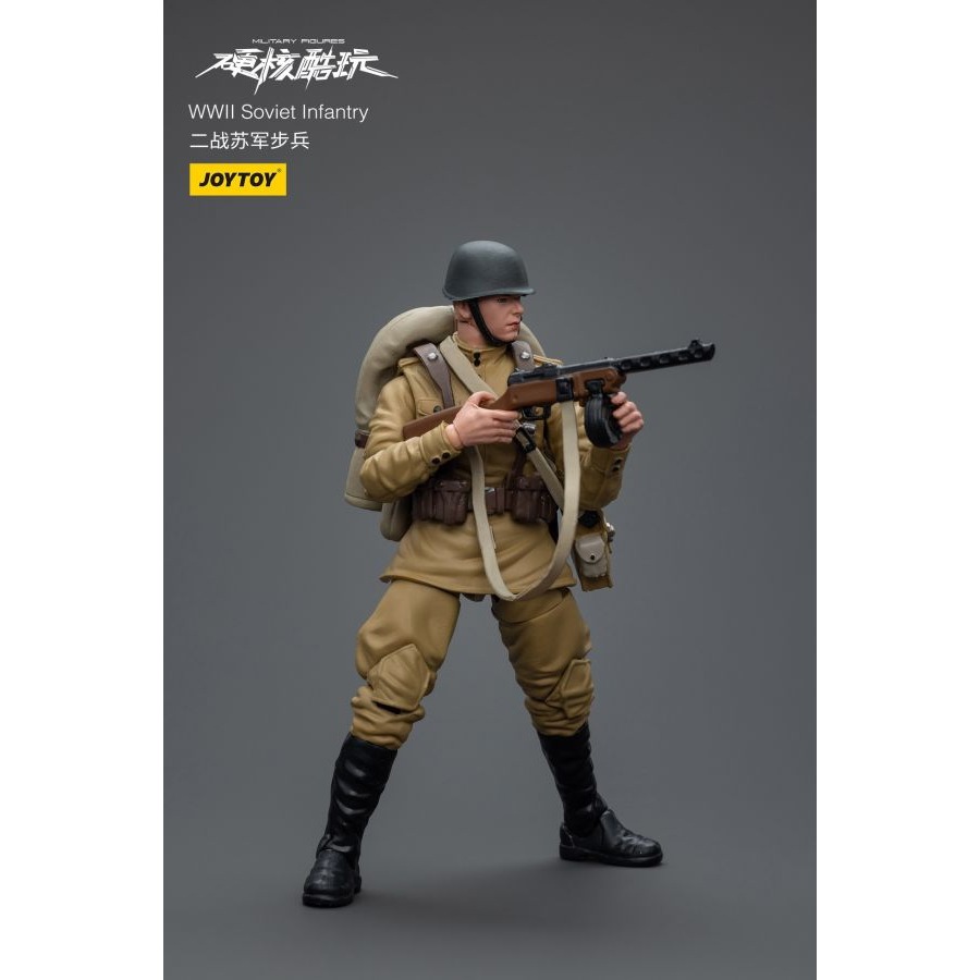 暗源Joy Toy 1/18 二戰 蘇軍步兵 WII Sovient Infantry-細節圖5