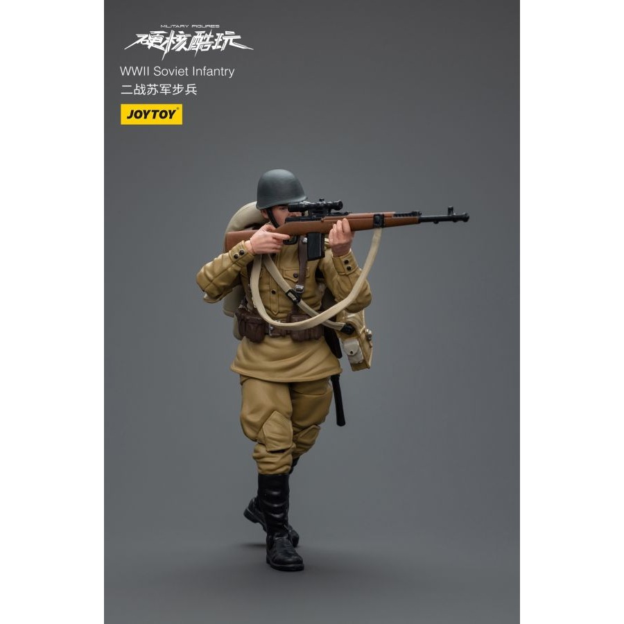 暗源Joy Toy 1/18 二戰 蘇軍步兵 WII Sovient Infantry-細節圖7