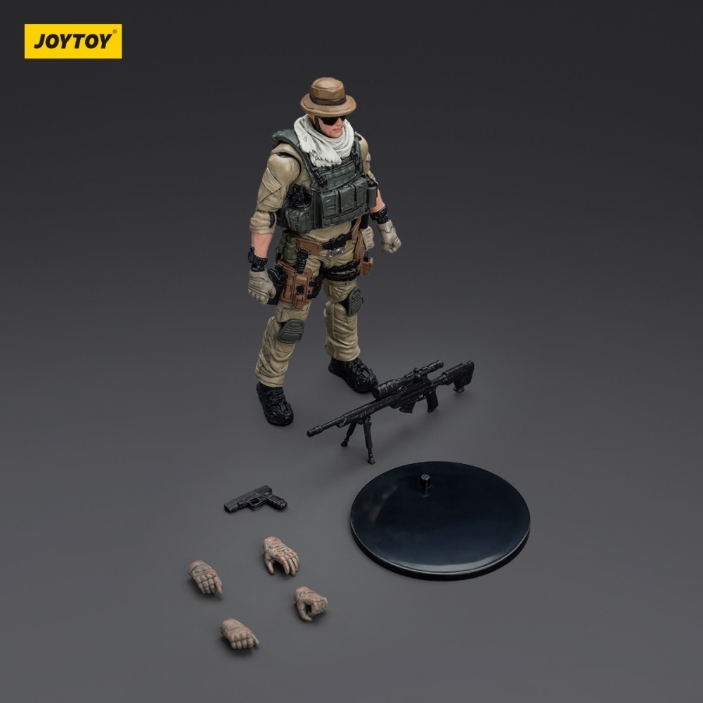 暗源Joy Toy1/18 硬核酷玩 美軍 三角洲部隊 狙擊手-細節圖5