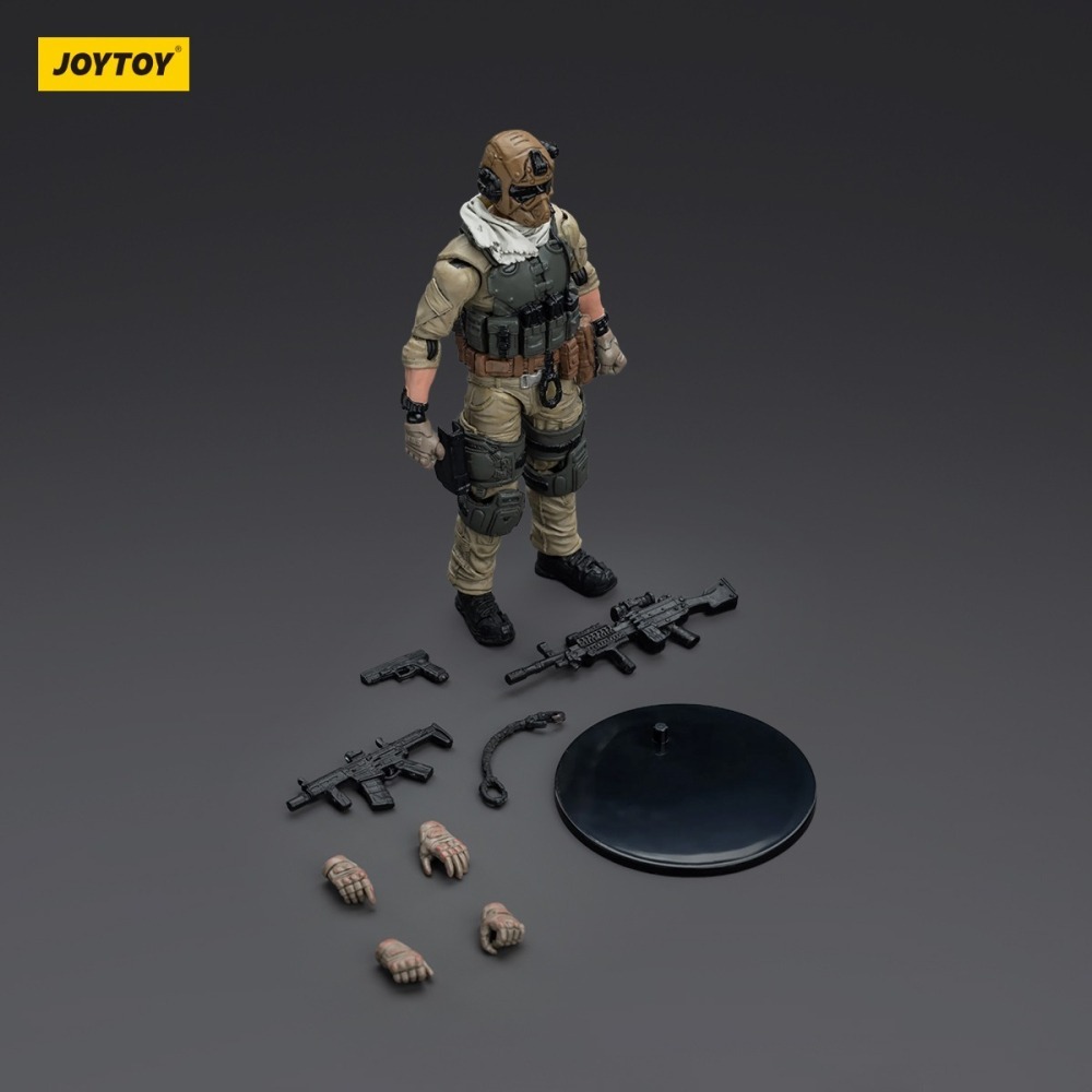 暗源Joy Toy1/18 硬核酷玩 美軍 三角洲部隊 機槍手-細節圖5