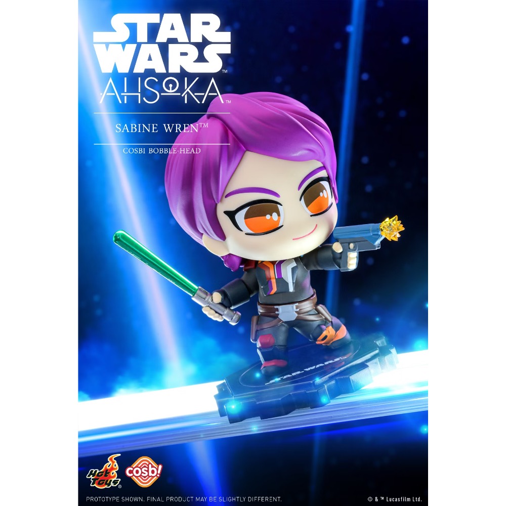 Hot Toys Star Wars: Ahsoka Cosbi Collection 亞蘇卡 盲盒 盒玩-細節圖9