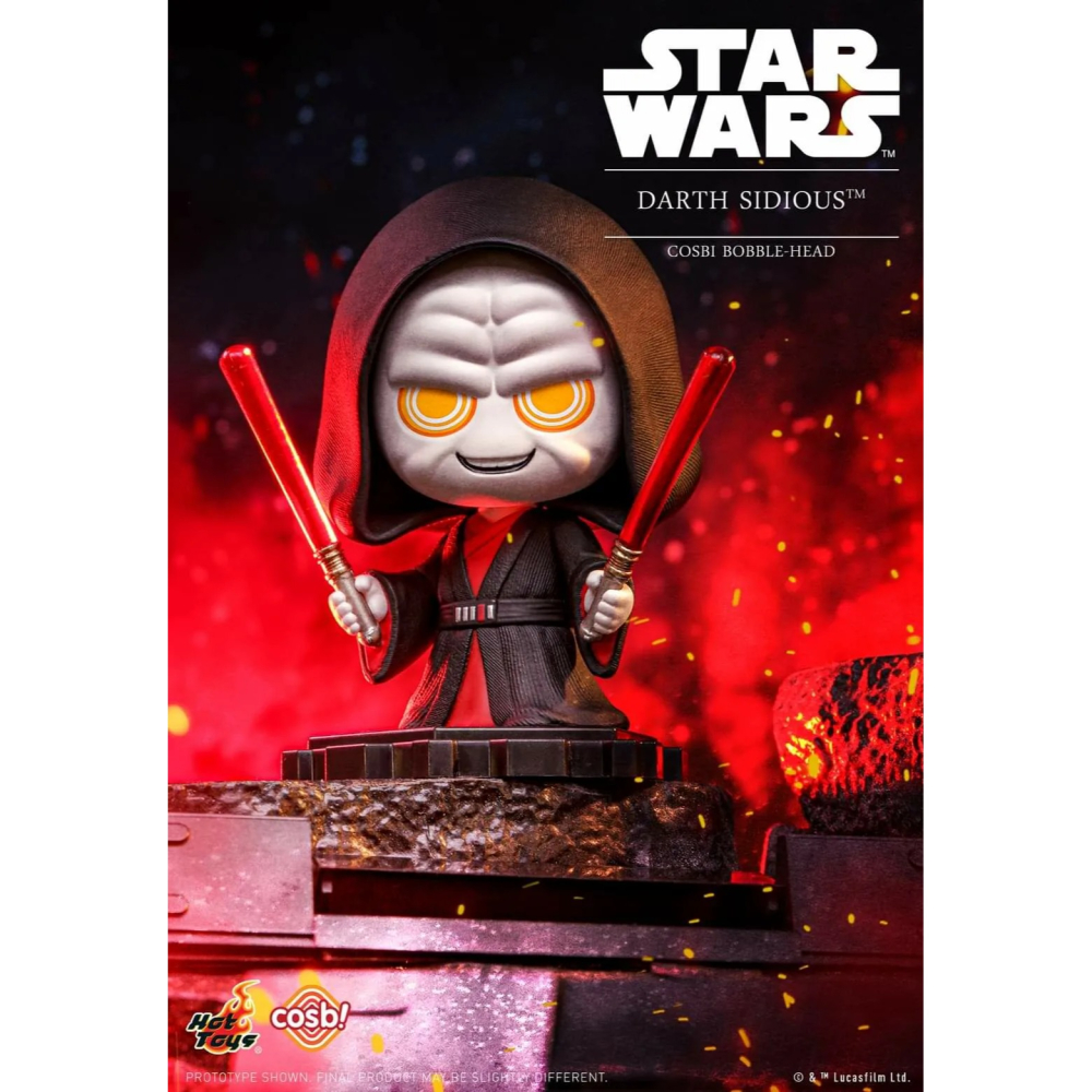 Hot Toys Star Wars: Dark Side Cosbi Collection 黑暗面 反派 盲盒 盒玩-細節圖9