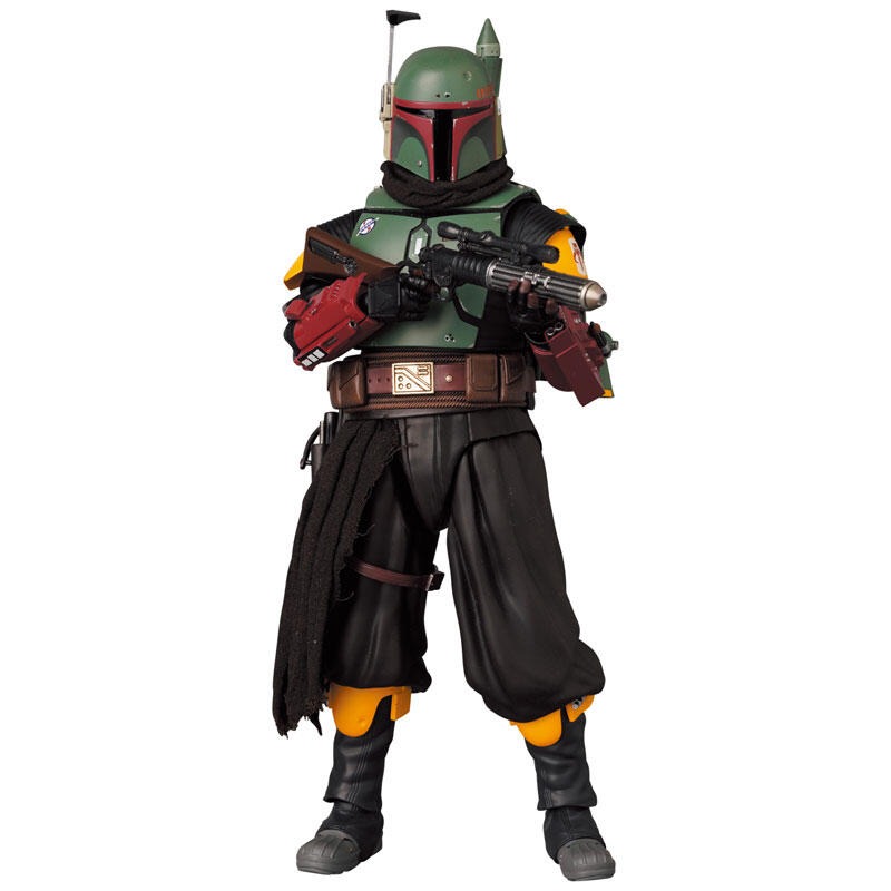 Mafex 星際大戰 6吋 波巴費特 裝甲修復版本 Boba Fett (Recoverd Armor)-細節圖5