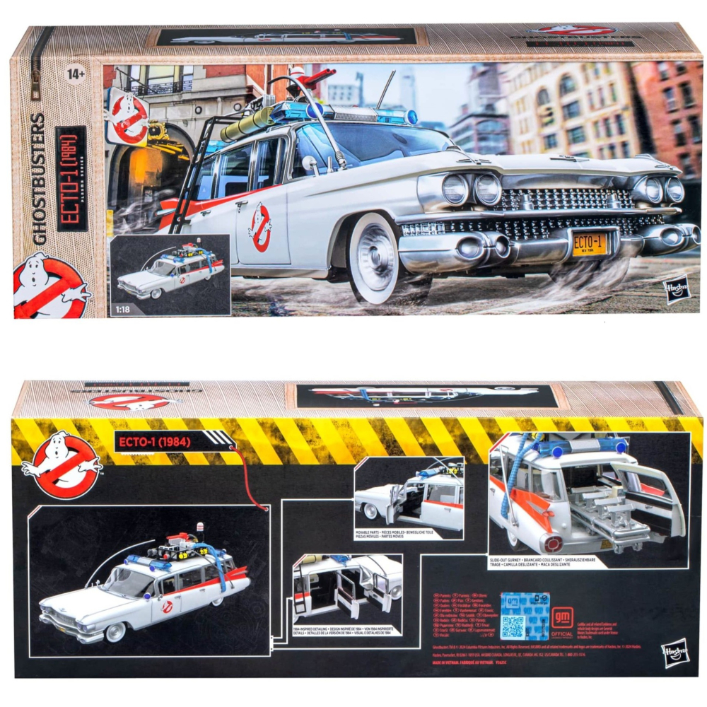 孩之寶Hasbro 1:18 魔鬼剋星Ghostbusters Plasma Series Ecto-1 (1984)-細節圖11