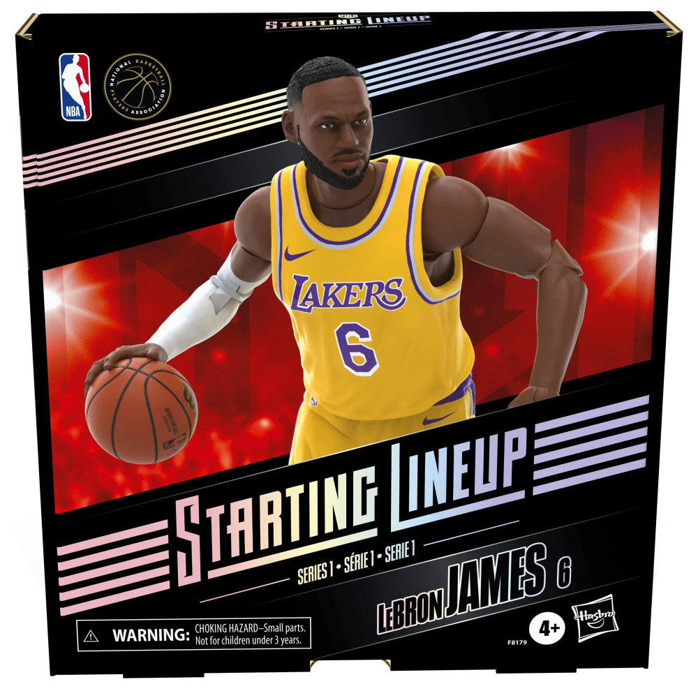 NBA 6吋 Starting Lineup Lebron James-細節圖9