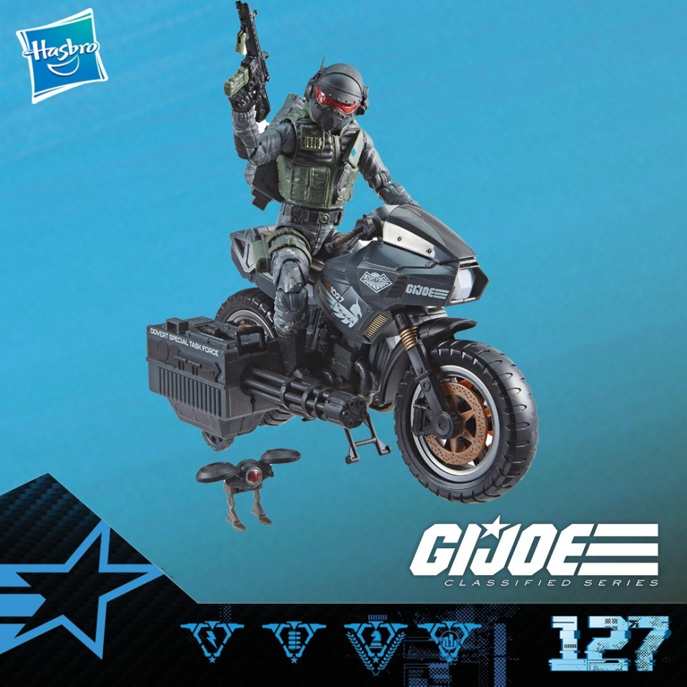 G.I. Joe 6吋 特種部隊系列 Shockwave & Night Pursuit Cycle ,127-細節圖3