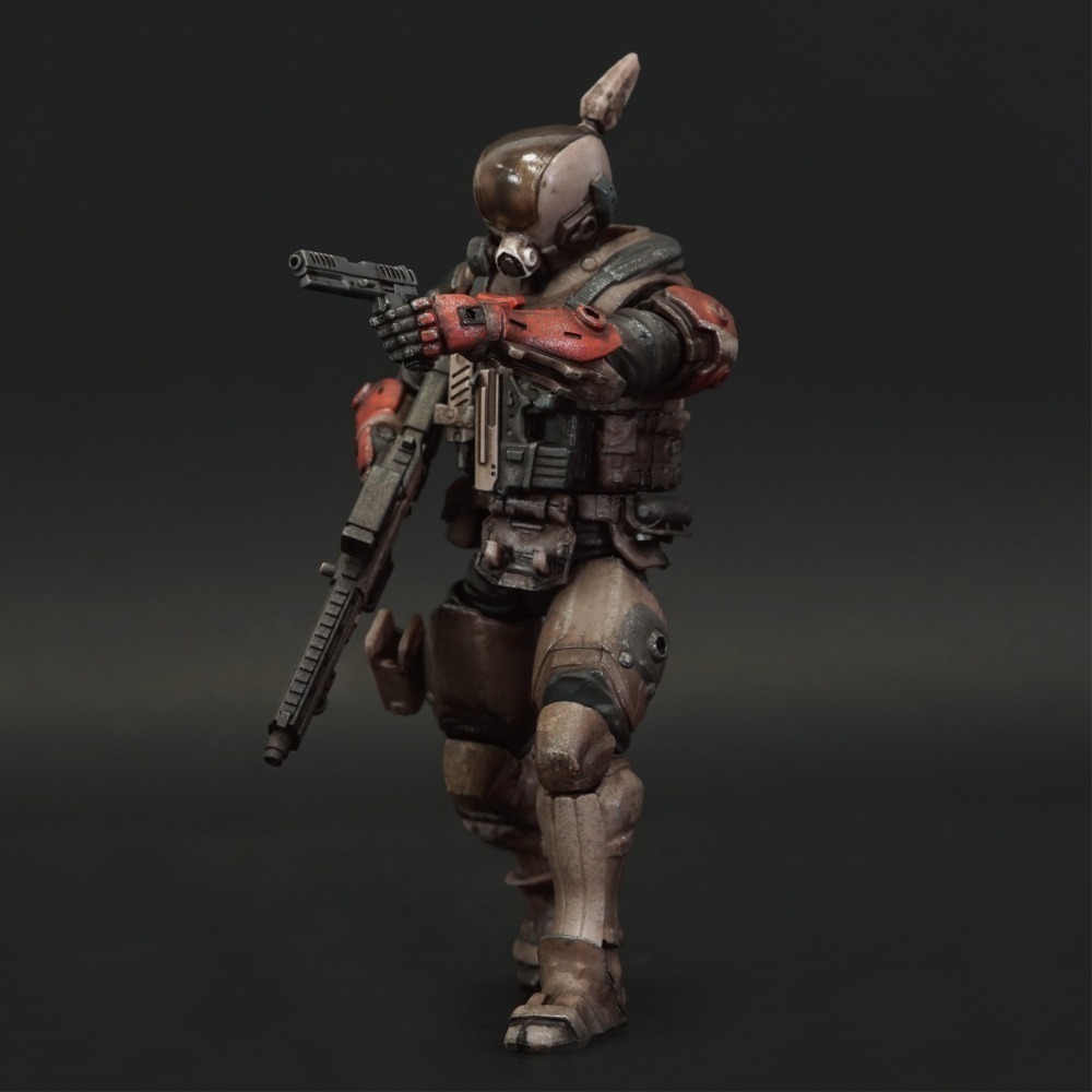 酸雨戰爭 Acid Rain World 3.75吋 FAV-A109赤鴉傘兵 Red Crow Paratrooper-細節圖5