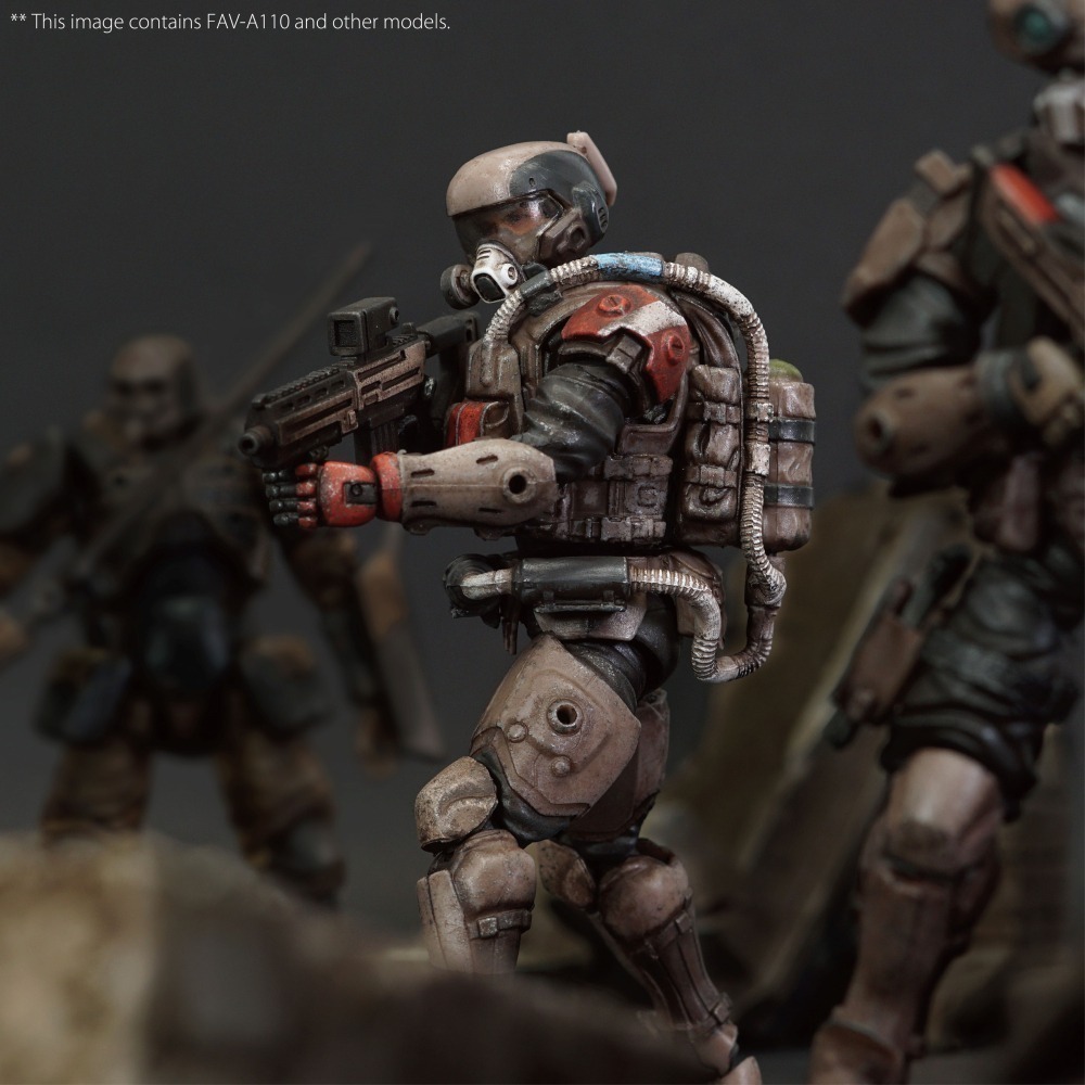 酸雨戰爭Acid Rain World 3.75 FAV-A110赤鴉防化浪人Red Crow Hazmat Ronin-細節圖2