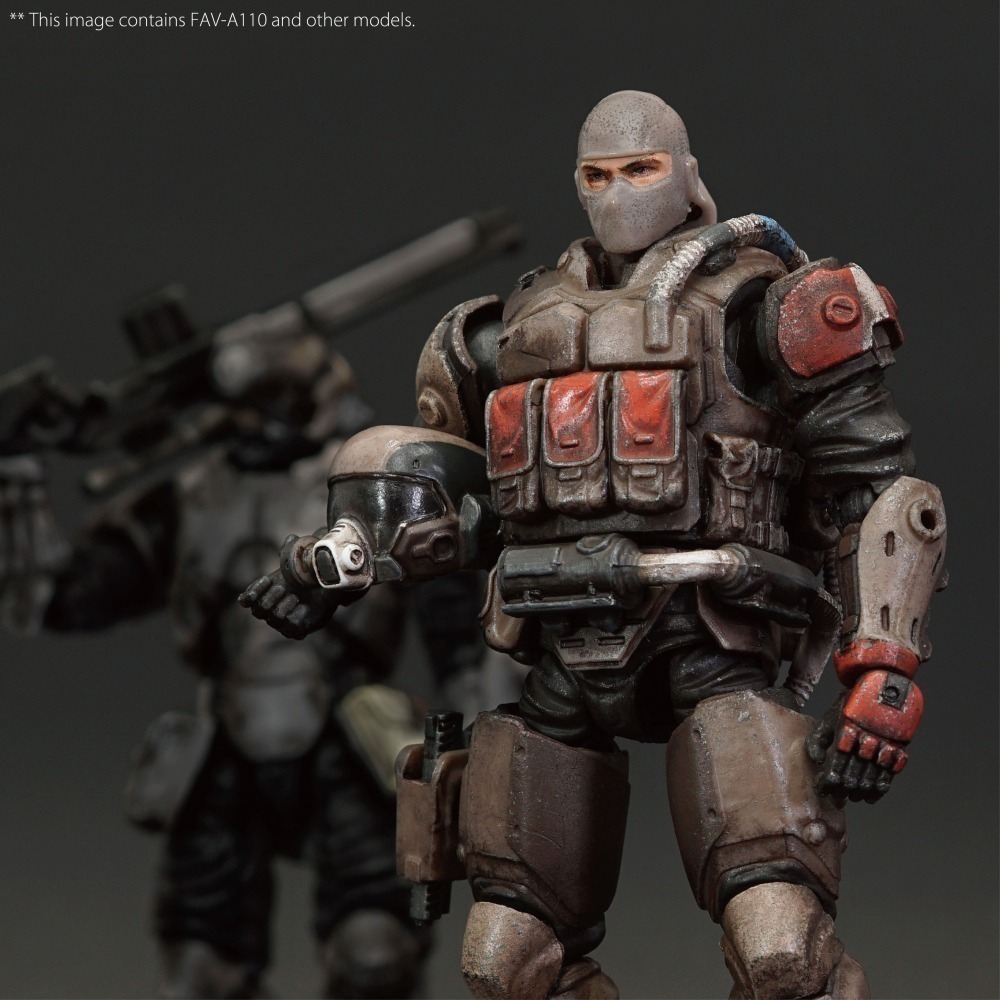 酸雨戰爭Acid Rain World 3.75 FAV-A110赤鴉防化浪人Red Crow Hazmat Ronin-細節圖3