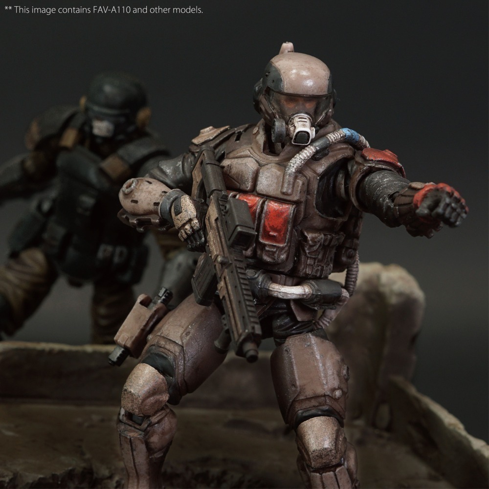 酸雨戰爭Acid Rain World 3.75 FAV-A110赤鴉防化浪人Red Crow Hazmat Ronin-細節圖5