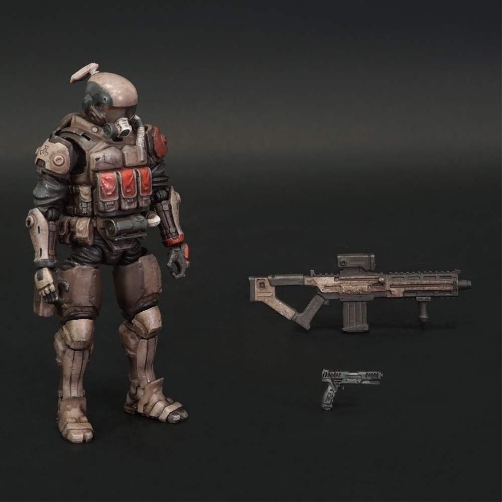 酸雨戰爭Acid Rain World 3.75 FAV-A110赤鴉防化浪人Red Crow Hazmat Ronin-細節圖7