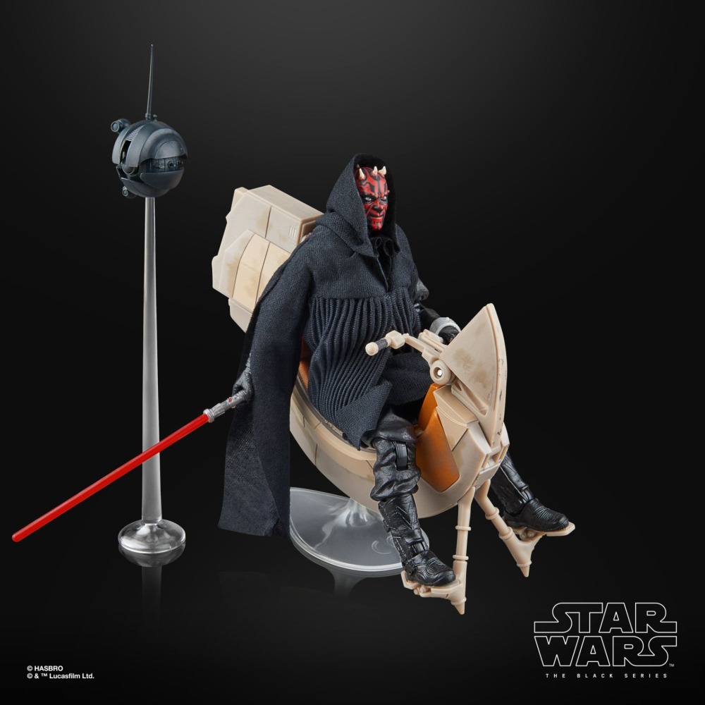 星際大戰 STAR WARS 黑標6吋 威脅潛伏 SDCC會場限定 Darth Maul & Sith Speeder-細節圖3