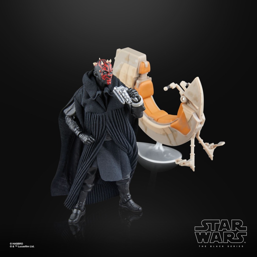星際大戰 STAR WARS 黑標6吋 威脅潛伏 SDCC會場限定 Darth Maul & Sith Speeder-細節圖5