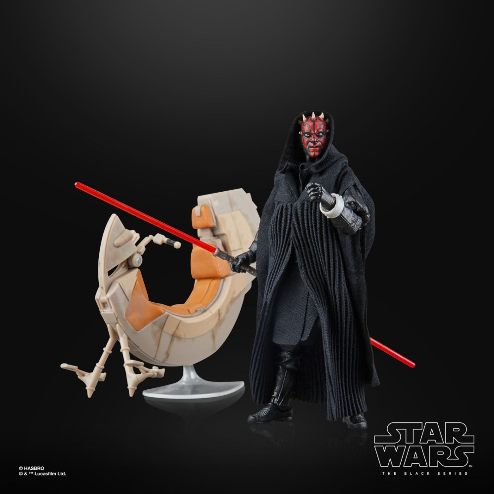 星際大戰 STAR WARS 黑標6吋 威脅潛伏 SDCC會場限定 Darth Maul & Sith Speeder-細節圖8