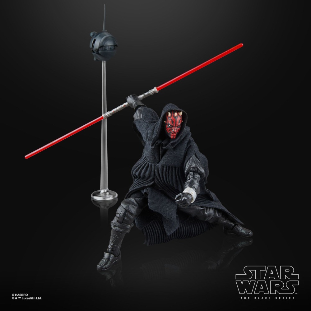 星際大戰 STAR WARS 黑標6吋 威脅潛伏 SDCC會場限定 Darth Maul & Sith Speeder-細節圖11