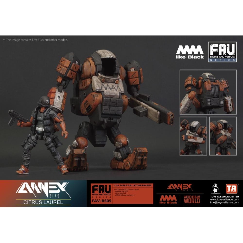 ANNEX 2179 3.75吋  FAV-BS05 橘鍩戎-細節圖2