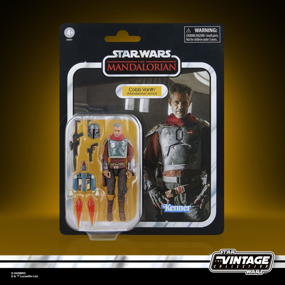 星際大戰 STAR WARS TVC3.75吋 曼達洛人  Cobb Vanth(Mandalorian Armor)-細節圖8