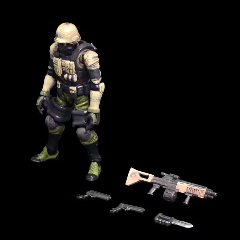 酸雨戰爭 Acid Rain World 3.75吋 FAV-A05 沙地戰術工兵-細節圖5