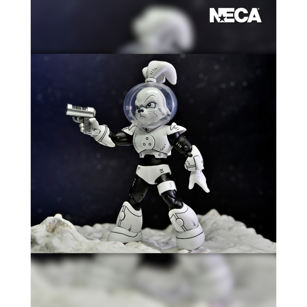 NECA 7吋 兔用心棒 黑白版 Space Usagi Yojimbo BLACK & WHITE-細節圖4
