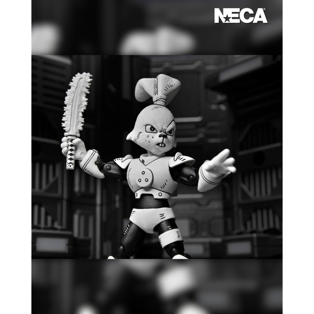 NECA 7吋 兔用心棒 黑白版 Space Usagi Yojimbo BLACK & WHITE-細節圖8
