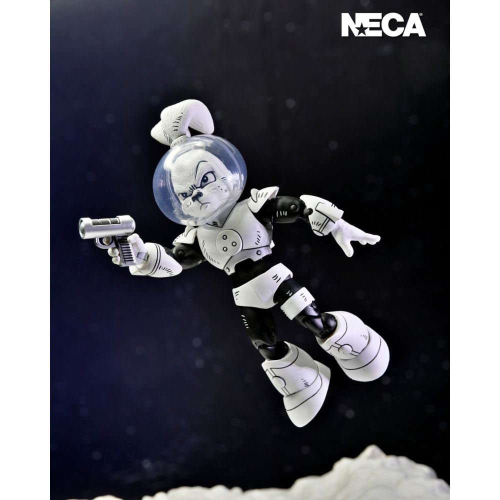 NECA 7吋 兔用心棒 黑白版 Space Usagi Yojimbo BLACK & WHITE-細節圖9