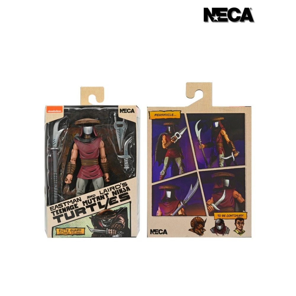 Neca7吋 忍者龜Mirage幻影漫畫 Elite Guard Ninja (Classic Colors Ver.)-細節圖5