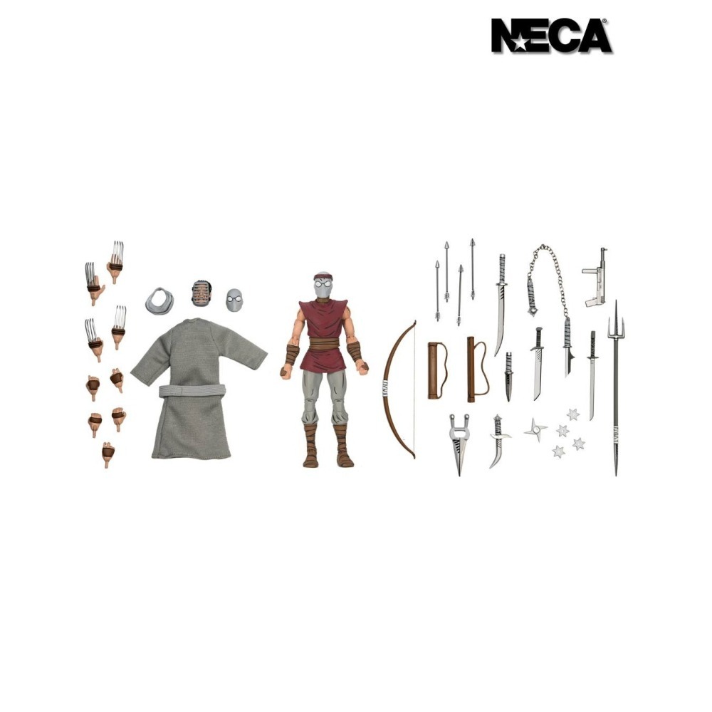 Neca7吋 Mirage幻影漫畫 Foot Ninja (Classic Colors Ver.)-細節圖5