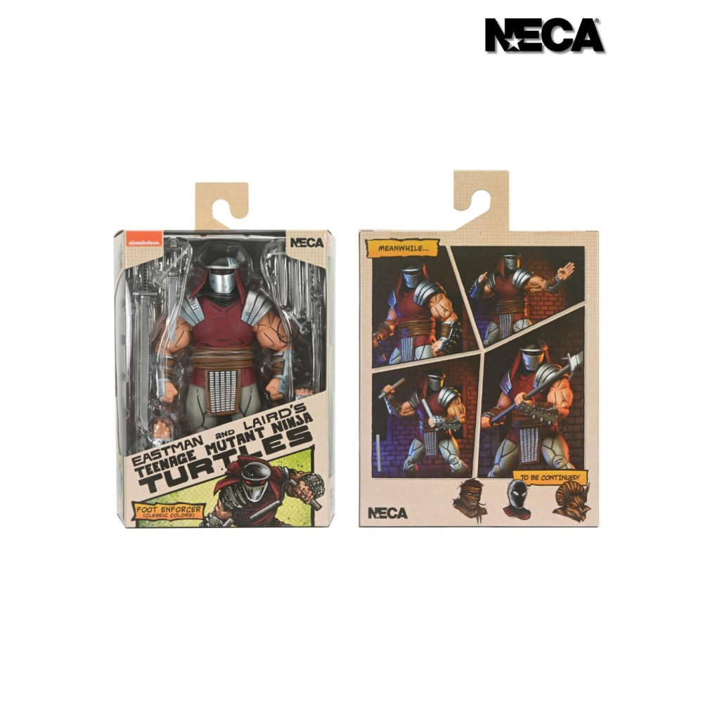 Neca7吋 忍者龜Mirage幻影漫畫 Foot Enforcer (Classic Colors Ver.)-細節圖6