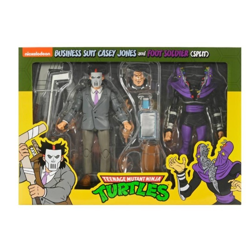 NECA7吋TMNT忍者龜系列 Business Suit Casey Jones & Split Foot2-Pack-細節圖7