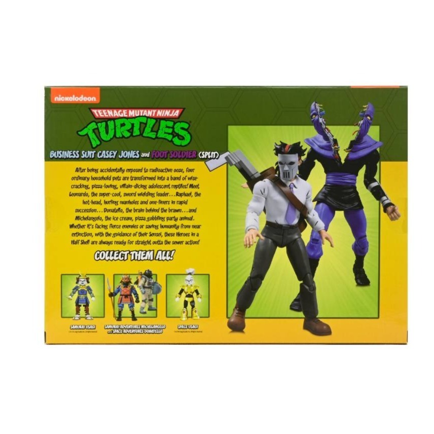NECA7吋TMNT忍者龜系列 Business Suit Casey Jones & Split Foot2-Pack-細節圖8
