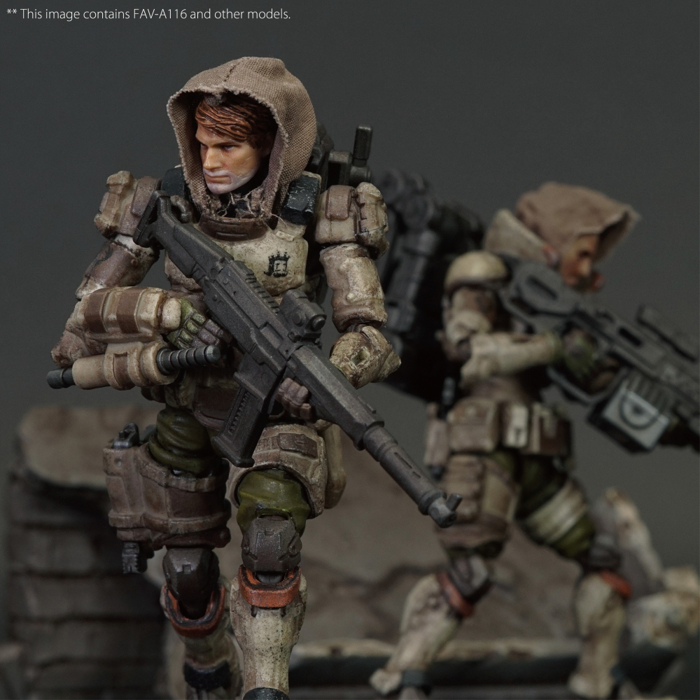 酸雨戰爭 Acid Rain World 3.75吋 FAV-A113 King 京 沙暴版-細節圖6