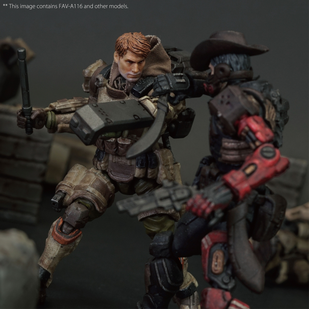 酸雨戰爭 Acid Rain World 3.75吋 FAV-A113 King 京 沙暴版-細節圖7