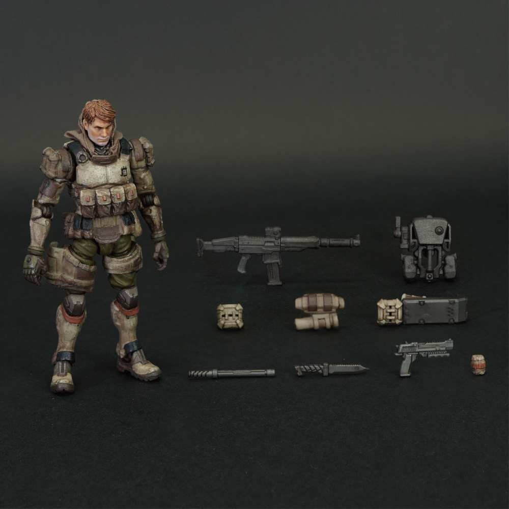 酸雨戰爭 Acid Rain World 3.75吋 FAV-A113 King 京 沙暴版-細節圖8