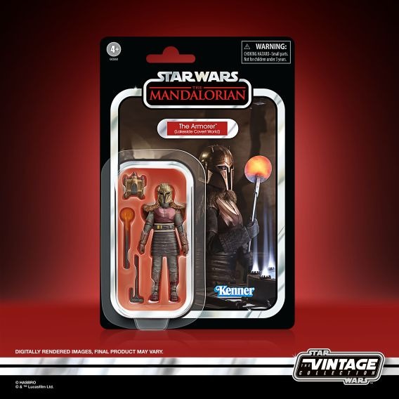 星際大戰 TVC3.75吋 曼達洛人影集系列 The Armorer＇s Forge Playset-細節圖9