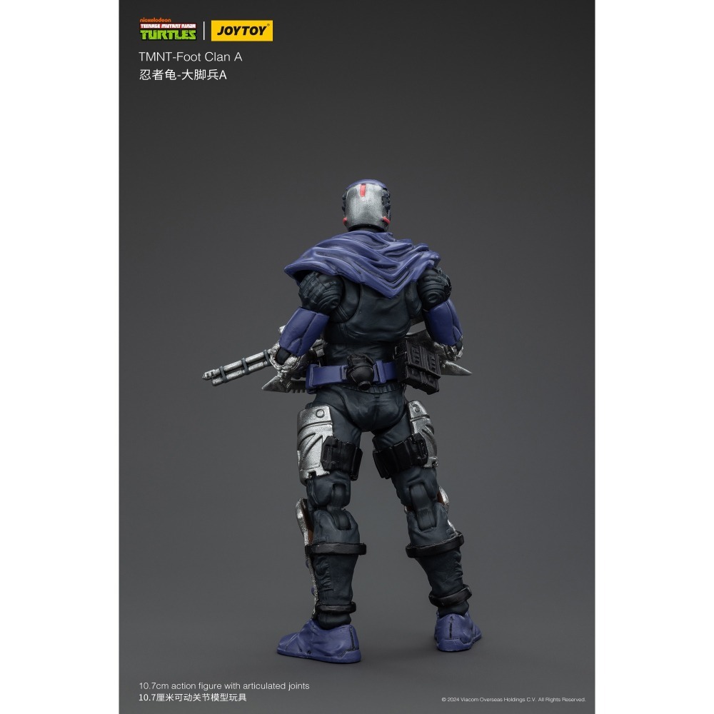 暗源Joy Toy 1/18 TMNT 忍者龜系列反派 腳兵A Foot Clan A-細節圖4