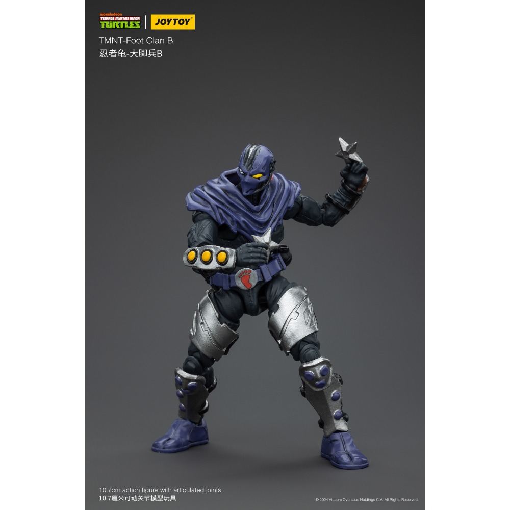 暗源Joy Toy 1/18 TMNT 忍者龜系列反派 腳兵B Foot Clan B-細節圖4