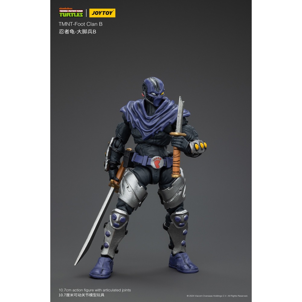 暗源Joy Toy 1/18 TMNT 忍者龜系列反派 腳兵B Foot Clan B-細節圖7