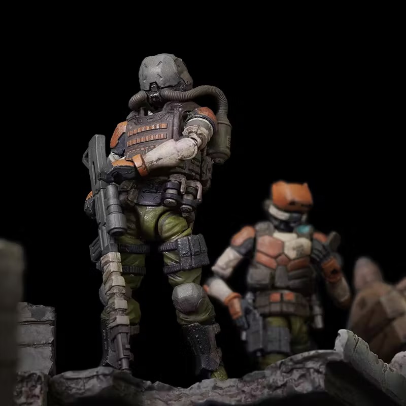 酸雨戰爭 Acid Rain World 3.75吋 FAV-A122 Hellbender Infantry 燎螈步兵-細節圖3