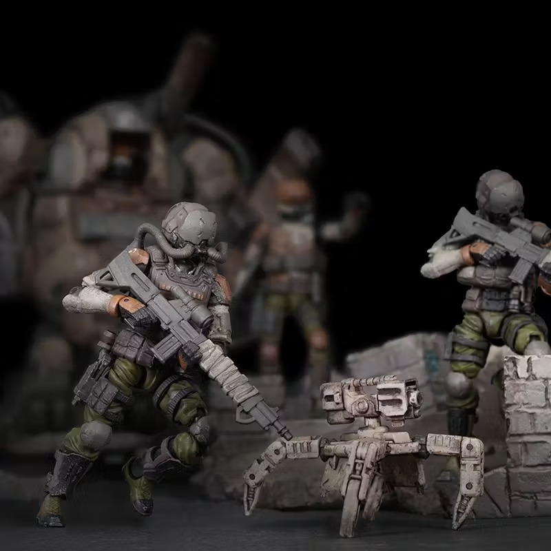 酸雨戰爭 Acid Rain World 3.75吋 FAV-A122 Hellbender Infantry 燎螈步兵-細節圖4