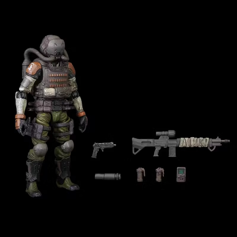 酸雨戰爭 Acid Rain World 3.75吋 FAV-A122 Hellbender Infantry 燎螈步兵-細節圖8