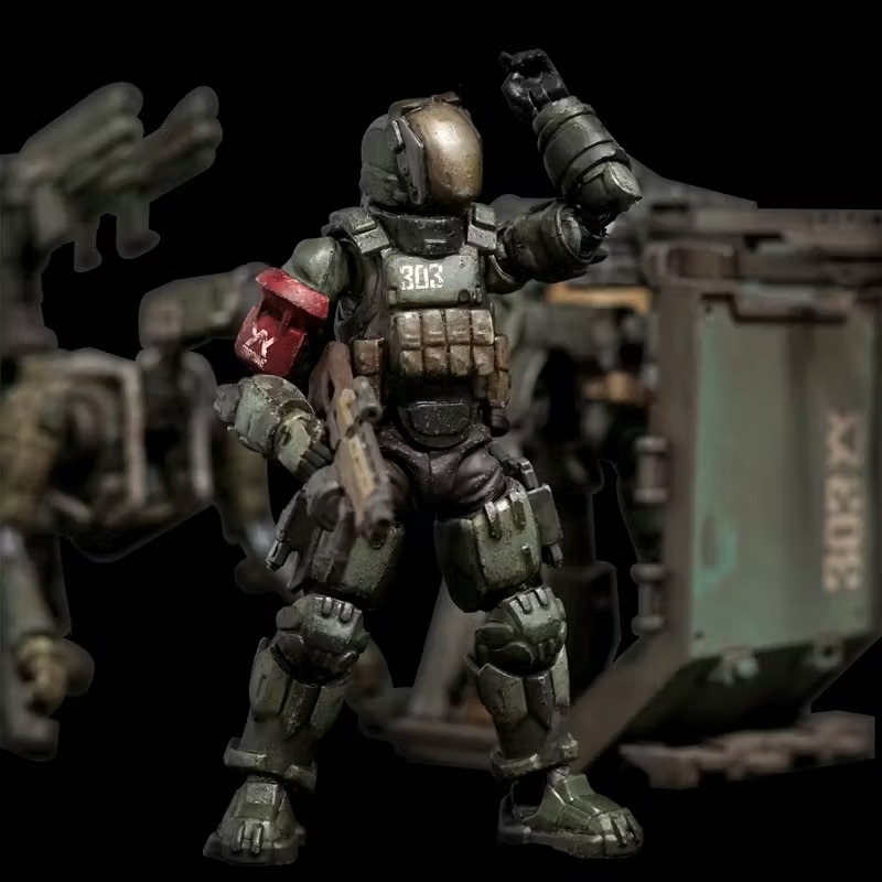 酸雨戰爭Acid Rain World 3.75吋 FAV-A34 Glaucus Infiltrator格勞克斯滲透者-細節圖2