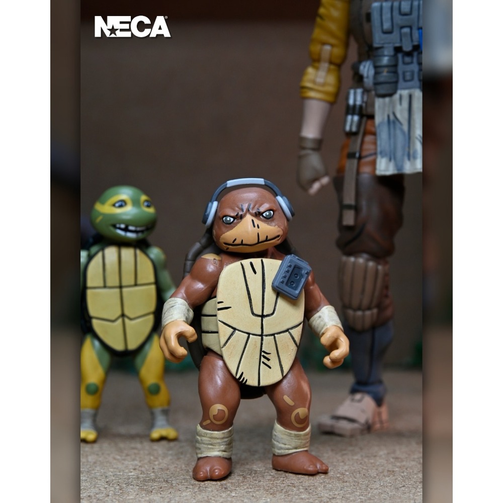Neca7吋 忍者龜 最後的浪人:失落的歲月 Grammy April with Baby Yi & Moja-細節圖6