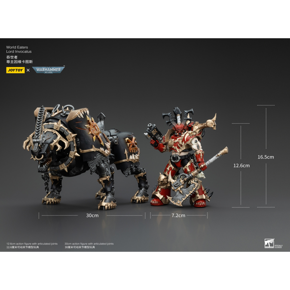 暗源1/18 戰鎚40K 吞世者 尊主因維卡圖斯(鋼牛騎士)-細節圖2