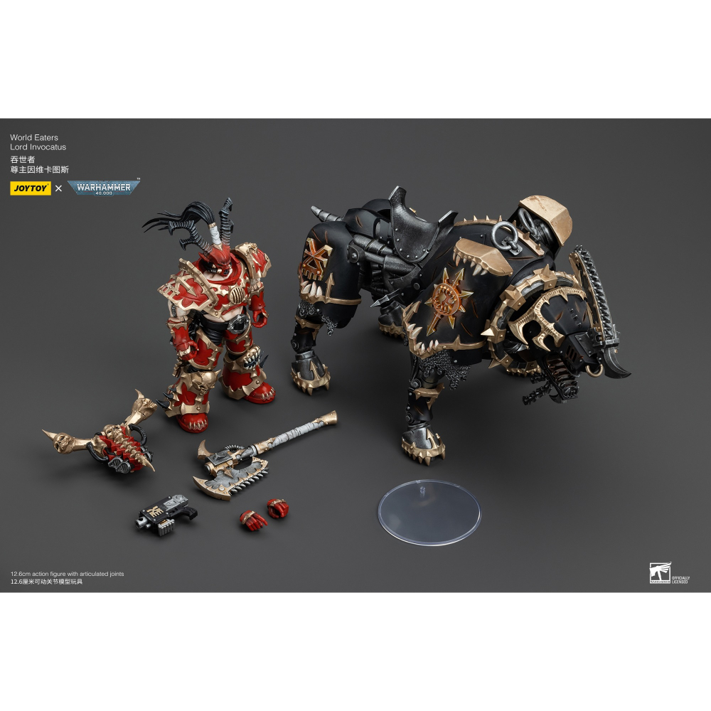 暗源1/18 戰鎚40K 吞世者 尊主因維卡圖斯(鋼牛騎士)-細節圖3